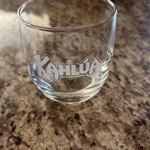 2 Kahlúa Coffee Liqueur White Russian Espresso Martini Mixed Drinks Bar Glasses - Picture 3 of 6